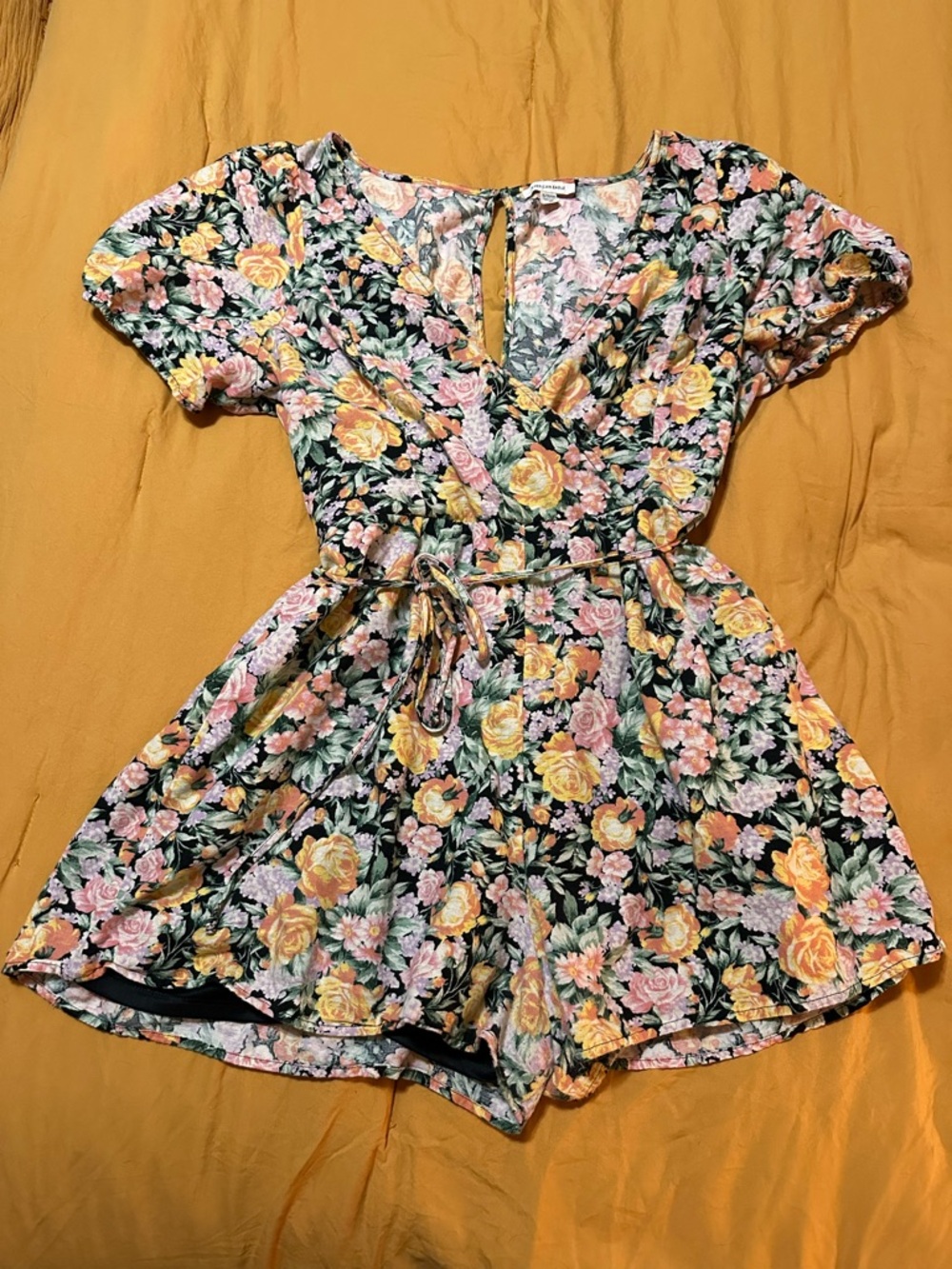American Eagle Outfitters Floral Romper